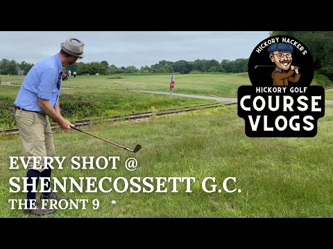 Shennecossett Golf Course with Hickory Golf Clubs, Part 1 - Course Vlog #13