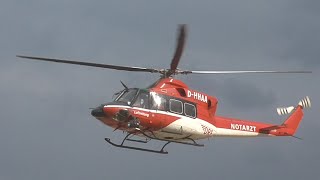 preview picture of video 'Start Rettungshubschrauber Christoph Berlin (D-HHAA) in Velten am Krausemarkt'