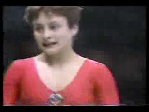 Elena Shushunova UB 1988 Seoul Team Free