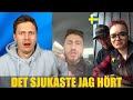 REAGERAR PÅ SVENSKA TIK TOKS Detta är Det Sjukaste Jag Hört