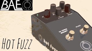 Video thumbnail for BAE Hot Fuzz (Colorsound Overdriver + Rangemaster Treble Booster) by Joe Perkins