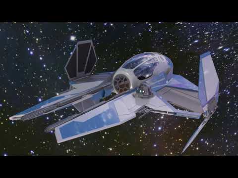 Star Wars - Eta-2 Actis-class Interceptor (Jedi Interceptor)