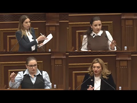 Բանավիճում են ՔՊ-ական և ընդդիմադիր կանայք. ԱԺ-ում նոր օրենք է քննարկվում