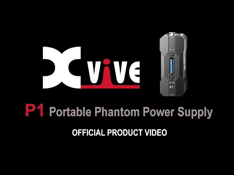 P1 Portable Phantom Power Supply - Official XVIVE video