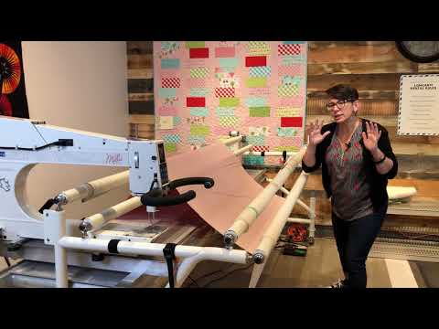 How to Load a Longarm Quilting Machine