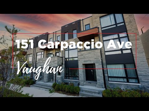 Property Tour at 151 Carpaccio Ave in Vaughan with Vadim Vilensky