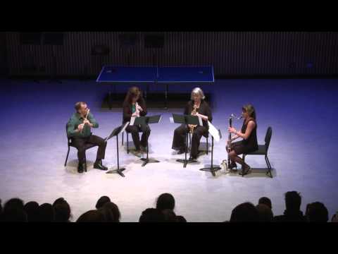 Bach - Prelude for Wind Quartet (Erato Ensemble)