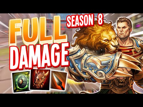Hercules Jungle With Full Damage STILL DESTROYS IN SEASON 8 SMITE!