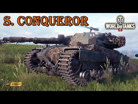 Super Conqueror 9.6K Damage - World of Tanks