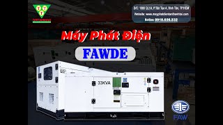 Máy phát điện FAWDE 33KVA - Nhập khẩu chính hãng 100%