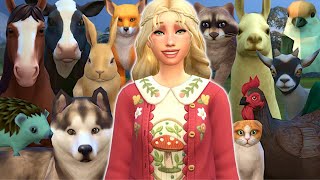 How hard can it be to raise EVERY animal in the sims 4?