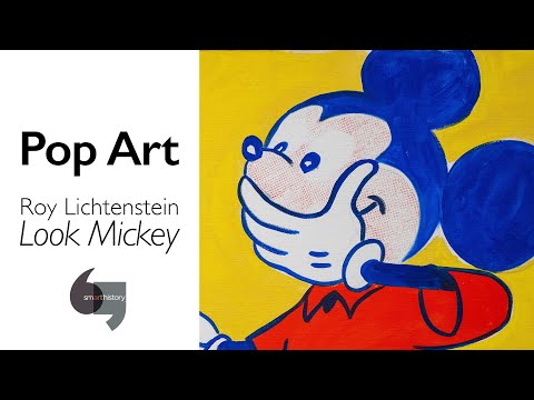 Pop Art: Roy Lichtenstein, Look Mickey