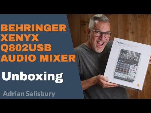 Behringer XENYX Q802USB - UNBOXING