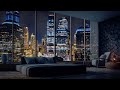 Luxury NYC Manhattan Apartment Wind And Rain Sounds For Sleeping Window View