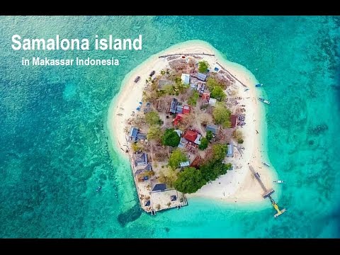 the little charming samalona island indonesia