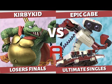 ANIME HOUSTON 2021 - Losers Finals: Kirbykid (King K.rool) VS Epic Gabe (ROB) - SSBU SINGLES