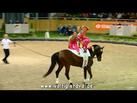 Juniorteam Hungen - Team 14 - DJM Voltigieren Aachen 2017