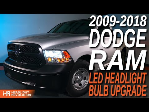 HR Tested: 381% Brighter Lights For The 09-18 RAM 1500 with Reflector Headlights