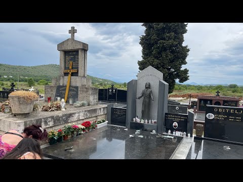 Visiting the Grave of Father Slavko Barbaric