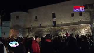 preview picture of video 'Castrovillari: iniziato il Carnevale del Pollino 2013'