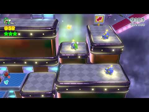 Super Mario 3D World (Switch) 9-2 Speedrun - Time: 33 (Former WR)