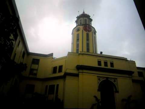 Manila City Hall Clock Tower Bell Rings