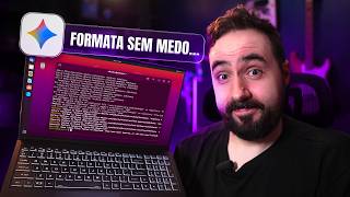 Dá pra confiar na IA para SALVAR sua pele com LINUX? Nós testamos.
