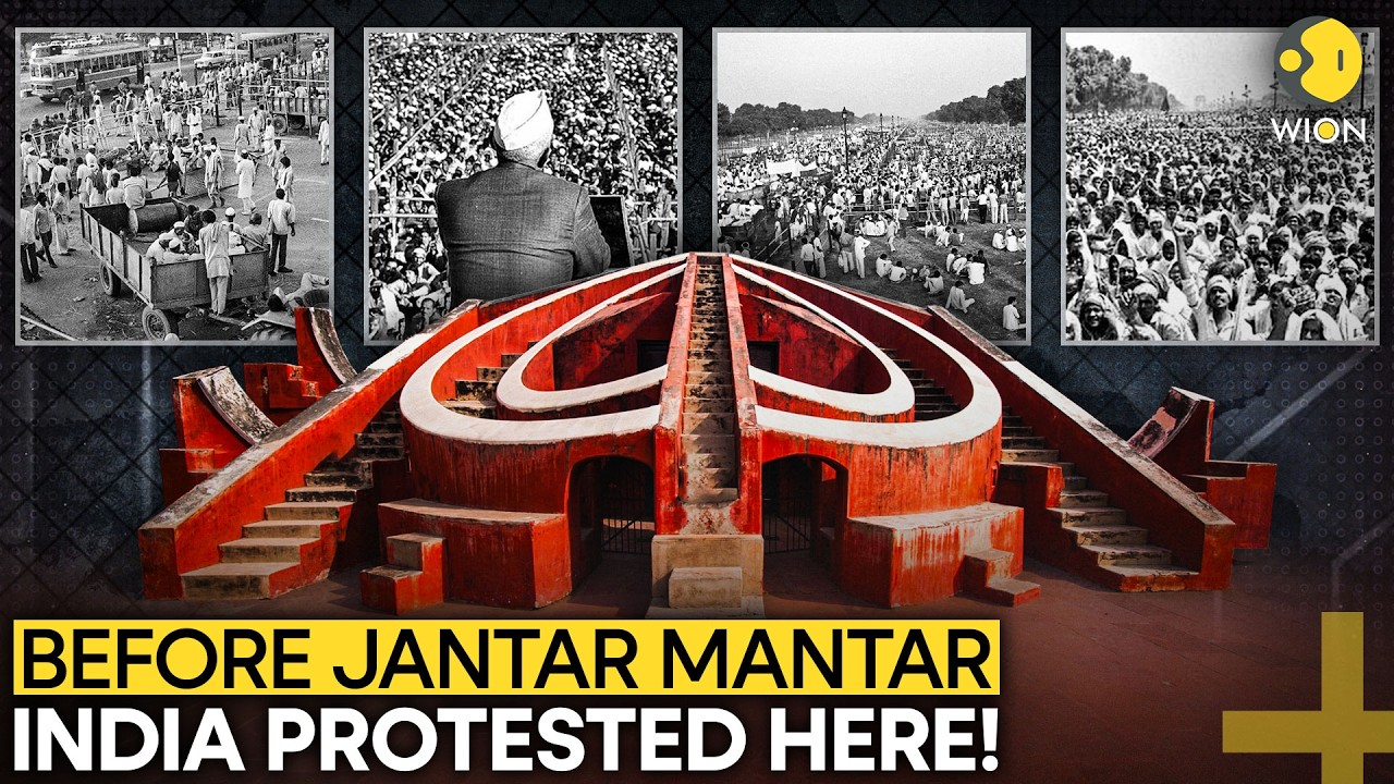 Before Jantar Mantar, Where Did India Protest? | Delhi’s Forgotten Protest Site I WION Originals
