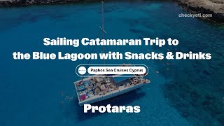 Sailing Catamaran Trip to Blue Lagoon with Snacks & Drinks | CheckYeti