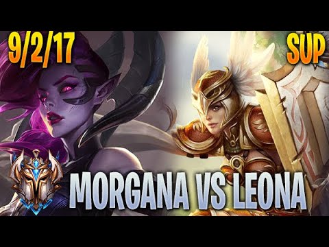 Morgana vs Leona Support - Challenger 10.22