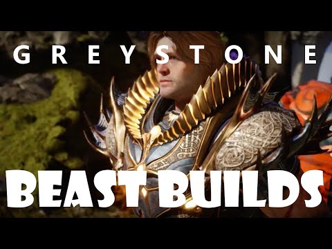 Paragon Beast Builds - Greystone the Golden Guardian (Deck Building)