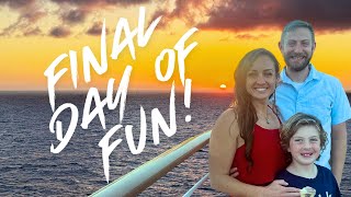 Carnival Vista Final FUN Day at Sea!
