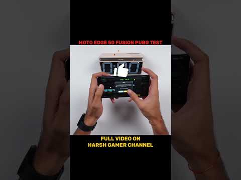 Moto Edge 50 Fusion Bgmi Test Fps Test Graphics Test #motoedge50fusion #bgmi #shorts