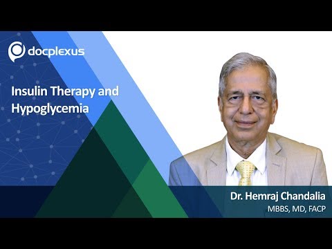 Insulin Therapy And Hypoglycemia, Dr. Hemraj Chandalia