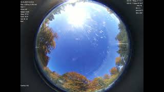 2025-10-19 All sky camera capture from Poiana Rusca Mountains, Romania