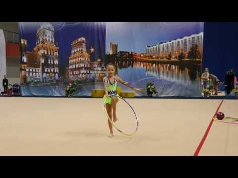 Ksenia Ozigina - Hoop - 2007 - Capital Cup 2015 - Minsk #2