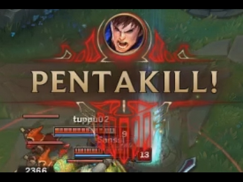 Full lethality garen pentakill