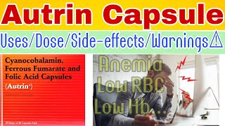 Autrin Capsule Uses, Dosage, Side-effects, Warning⚠ and many more | Autrin Capsule review in Hindi |