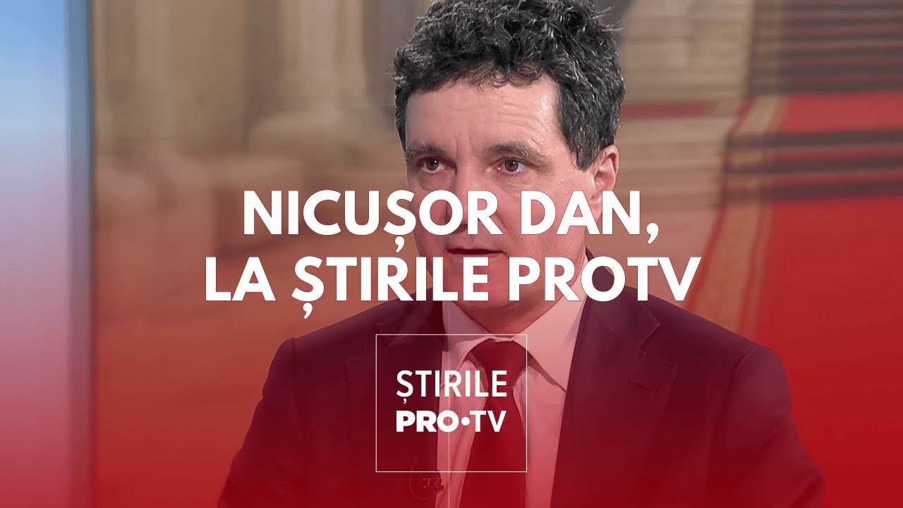Președintele ales, Nicușor Dan, interviu cu Andreea Esca la Știrile ProTV