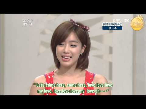 T-ara members singing Trot, Original and Musical