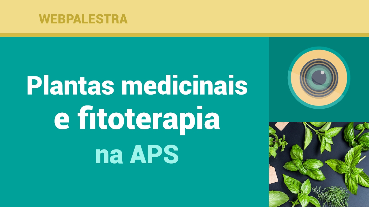 Webpalestra: Plantas medicinais e fitoterapia na APS