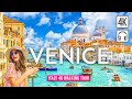 VENICE Italy 4K Walking Tour Captions Immersive Sound 4K Ultra HD 60fps