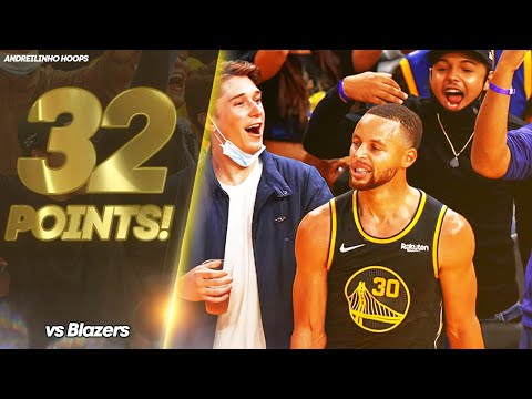 Stephen Curry Full Highlights vs Blazers ● 32 POINTS! ● 26.11.21 ● 1080P 60 FPS