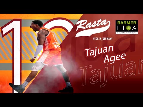 Tajuan Agee  Season Highlights 2021/22||Germany ProA || Rasta Vechta