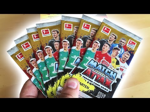 CLUB 100 GEZOGEN!!! | 10 BOOSTER (100 KARTEN) TOPPS MATCH ATTAX 2018/2019 BUNDESLIGA