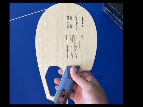 Sanwei Pistol Racket Froster Review – A New Way to Play Table Tennis