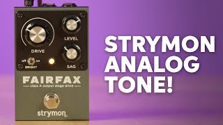 Video thumbnail for Strymon Goes Fully Analog! Fairfax Drive Pedal Demo by Sweetwater Soundcheck