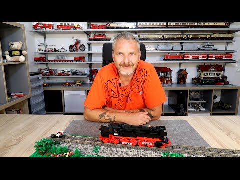 Nach ein paar Runden bestimmt radlos. BlueBrixx Special 101298 Dampflok BR65