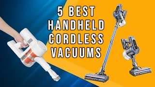 5 Best Handheld Cordless Vacuums for 2025