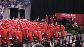 Kirkwood High School Graduation Flash Mob to "I Gotta Feeling"
